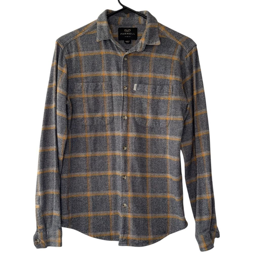 |EUC| FARRELL Plaid Button Down Flannel Shirt